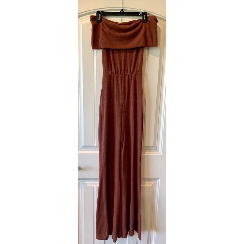 Off-the-Shoulder Jumpsuit